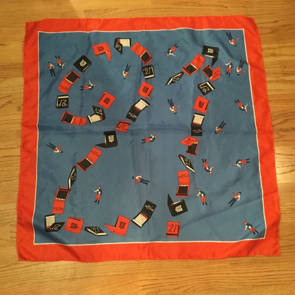 21 Club scarf
